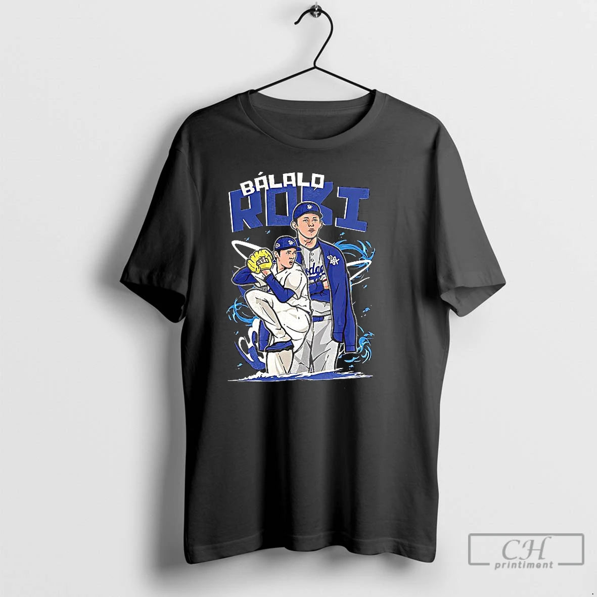 Classic Roki Sasaki Los Angeles Dodgers Baseball Bailalo Roki Graphic T Shirts - clothing by TeeHivey.com