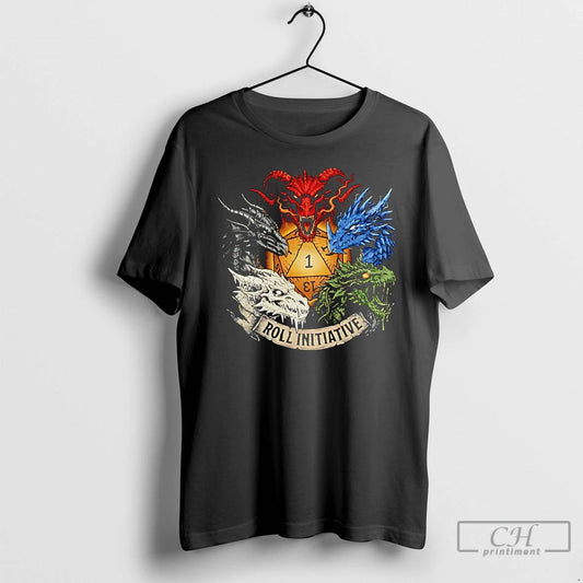 Classic Roll Initiative Chromatic Dragons D20