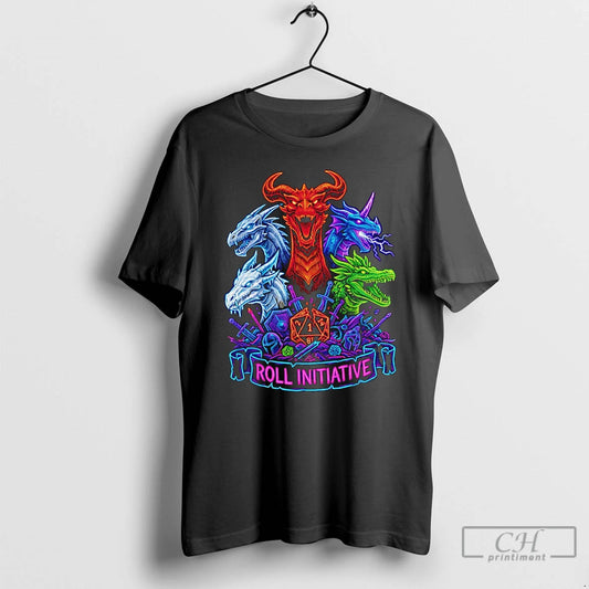 Classic Roll Initiative Chromatic Dragons Neon