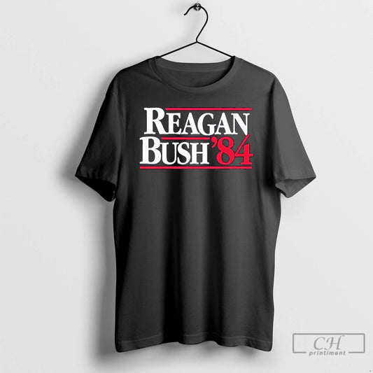 Classic Ronald Reagan And Bush 1984 - clothing by TeeHivey.com
