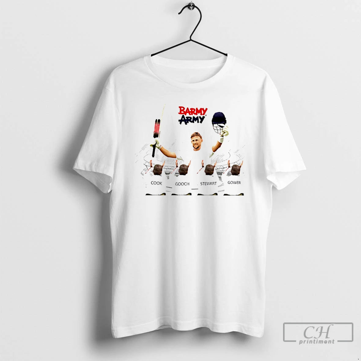 Classic Root Ovation Cook Gooch Stewart Gower Joe England Barmy Army - clothing by TeeHivey.com