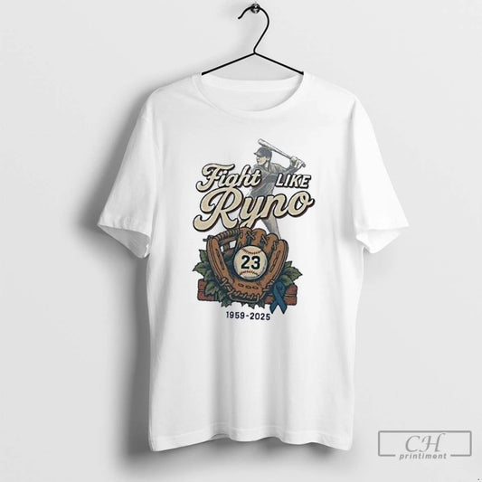 Classic Ryne Sandberg Chicago Cubs Fight Like Ryno 1059 2025 T Shirts - clothing by TeeHivey.com