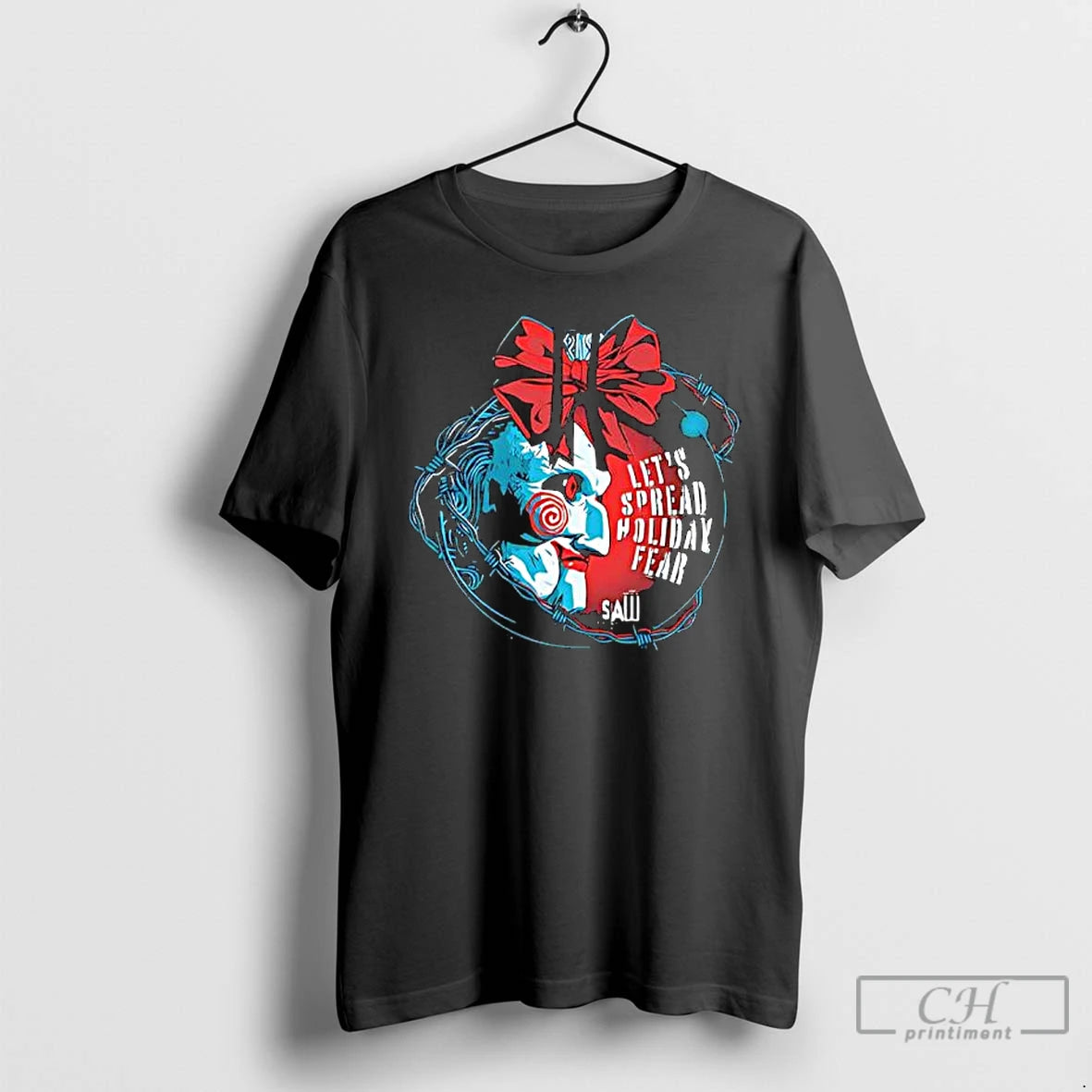 Classic Saw Lets Spread Holiday Fear - clothing by TeeHivey.com