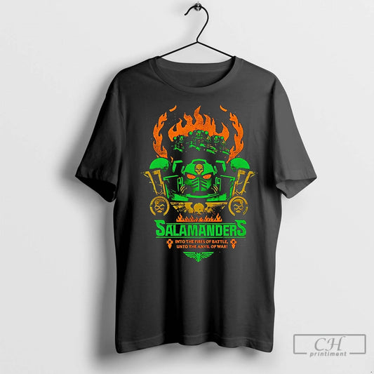 Classic Salamanders Fires Of Battle - clothing by TeeHivey.com