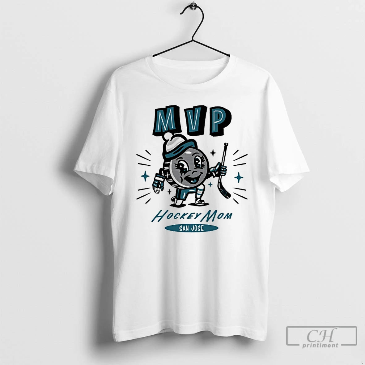 Classic San Jose Sharks 2025 Mvp Hockey Mom - clothing by TeeHivey.com