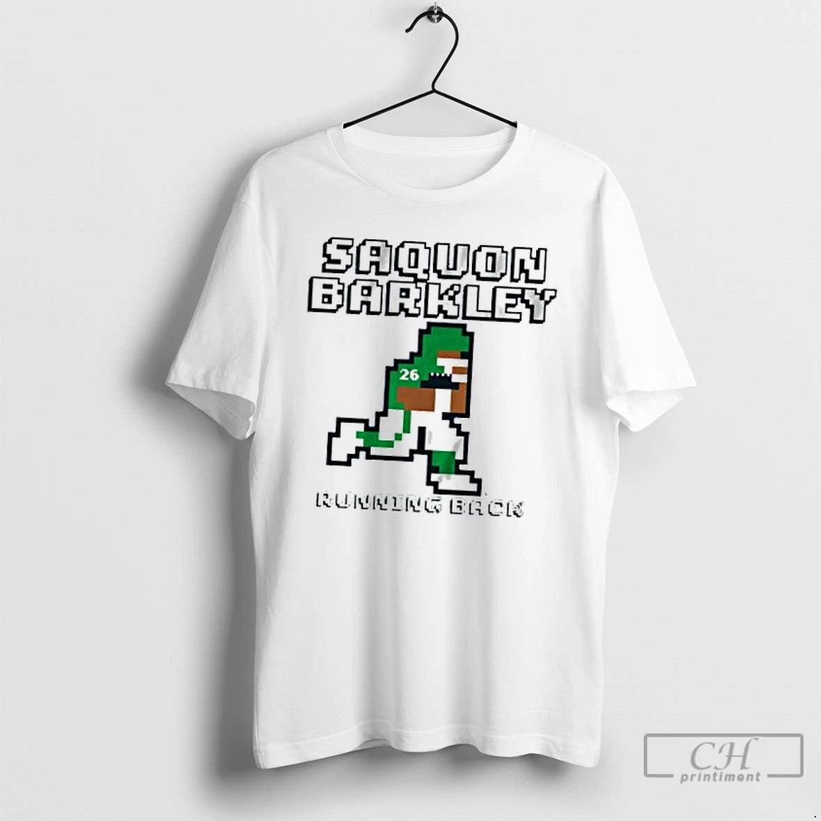 Classic Saquon Barkley Retro Baller Running Back T Shirts - clothing by TeeHivey.com