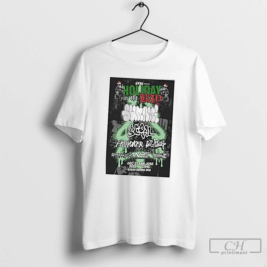 Classic Scowl Sunami San Jose Civic San Jose Ca Dec 27 2025 T Shirts - clothing by TeeHivey.com
