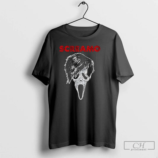 Classic Screamo The Ghostface Screamo Emo Style Halloween T Shirts - clothing by TeeHivey.com
