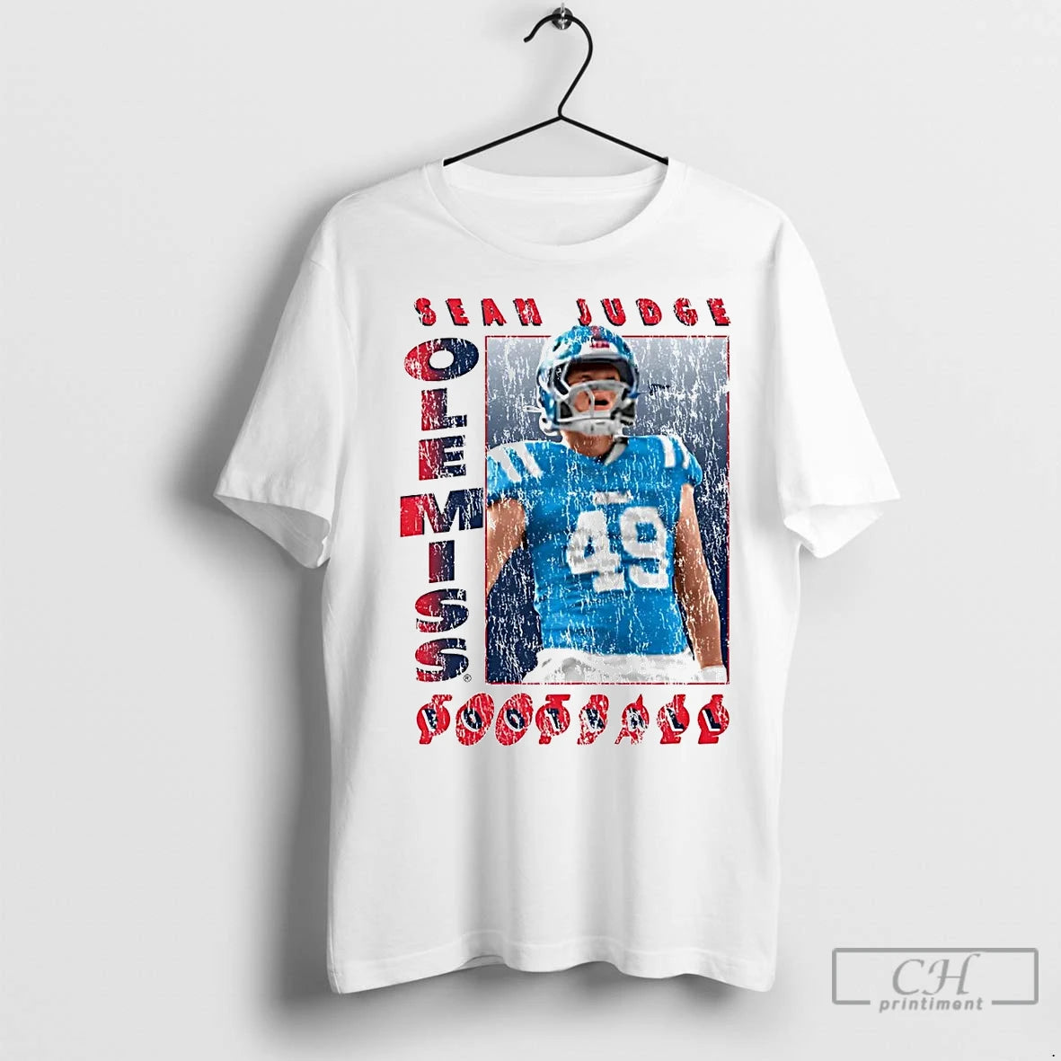 Classic Sean Judge Portrait Scream Ole Miss Football - clothing by TeeHivey.com