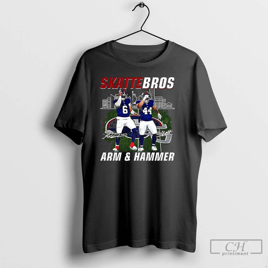 Classic Skattebros Arm And Hammer Signature T Shirts - clothing by TeeHivey.com