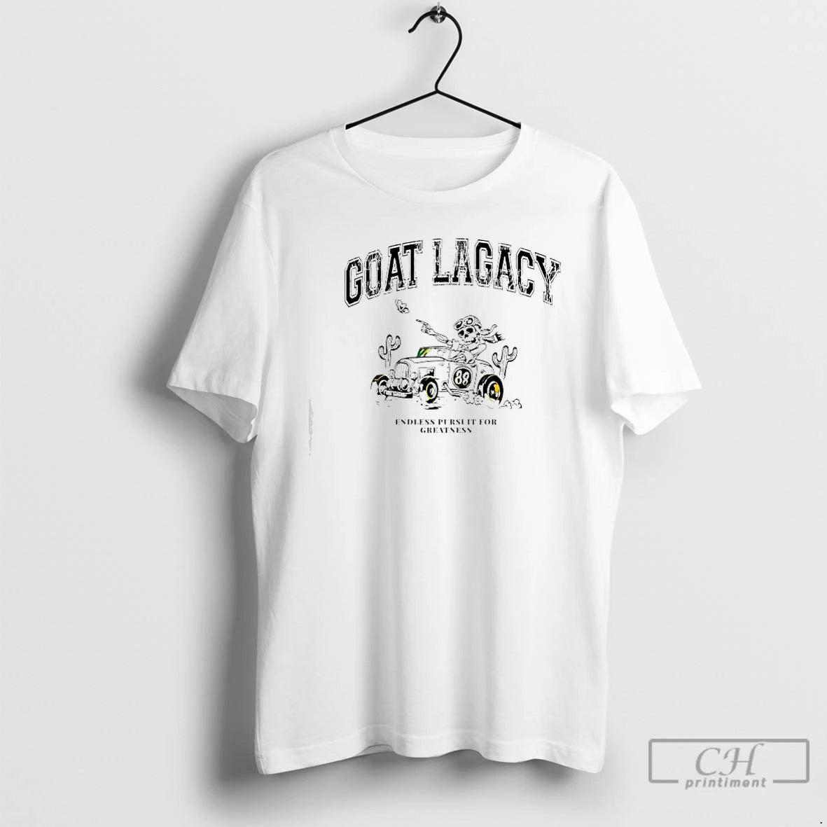 Classic Skeleton 88 Car Goat Lagacy Endless Pursuit For Greatness - clothing by TeeHivey.com
