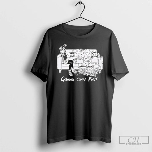 Classic Sorry Babe Gaming Comes First Channel Oney Plays - clothing by TeeHivey.com