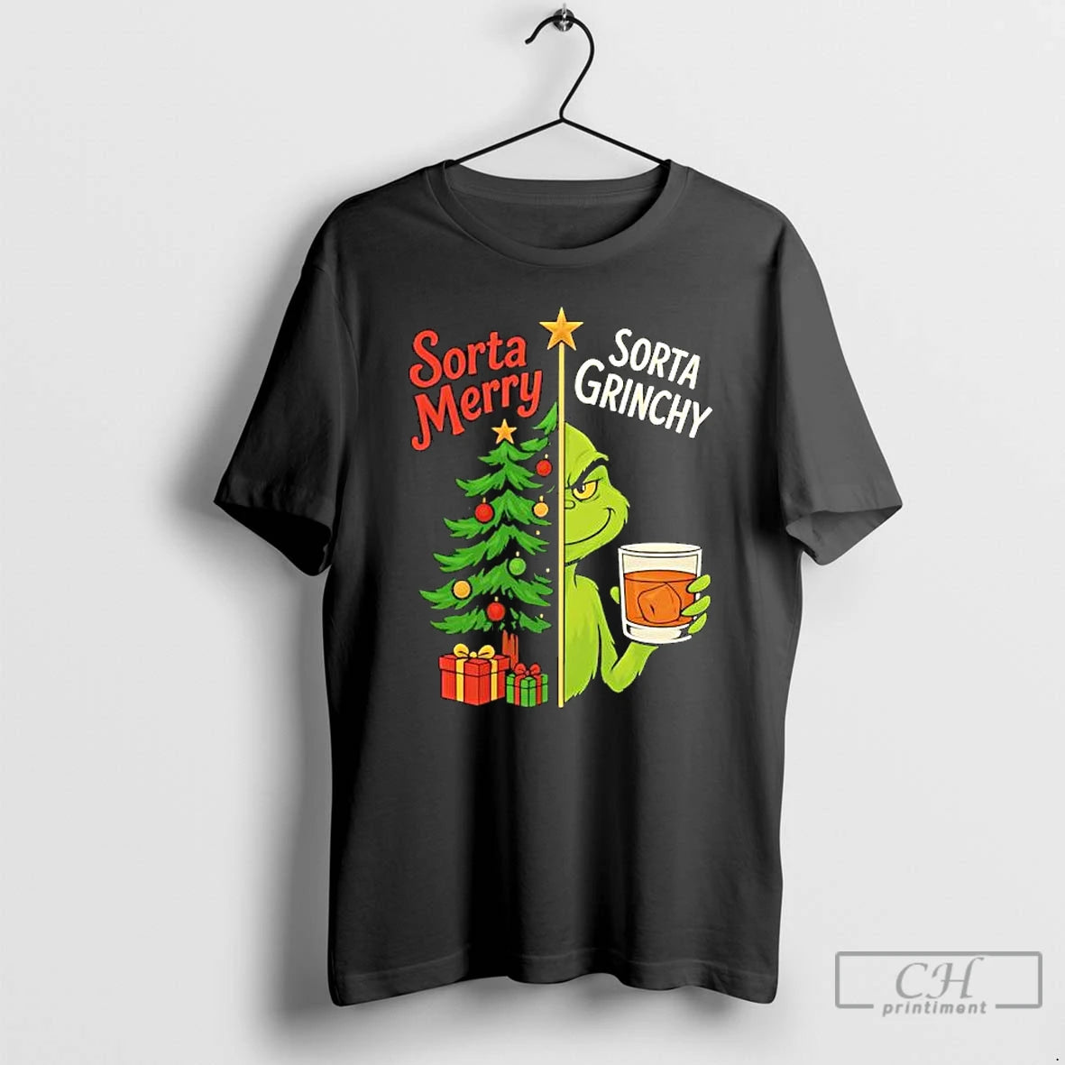 Classic Sorta Merry Sorta Grinchy Christmas - clothing by TeeHivey.com