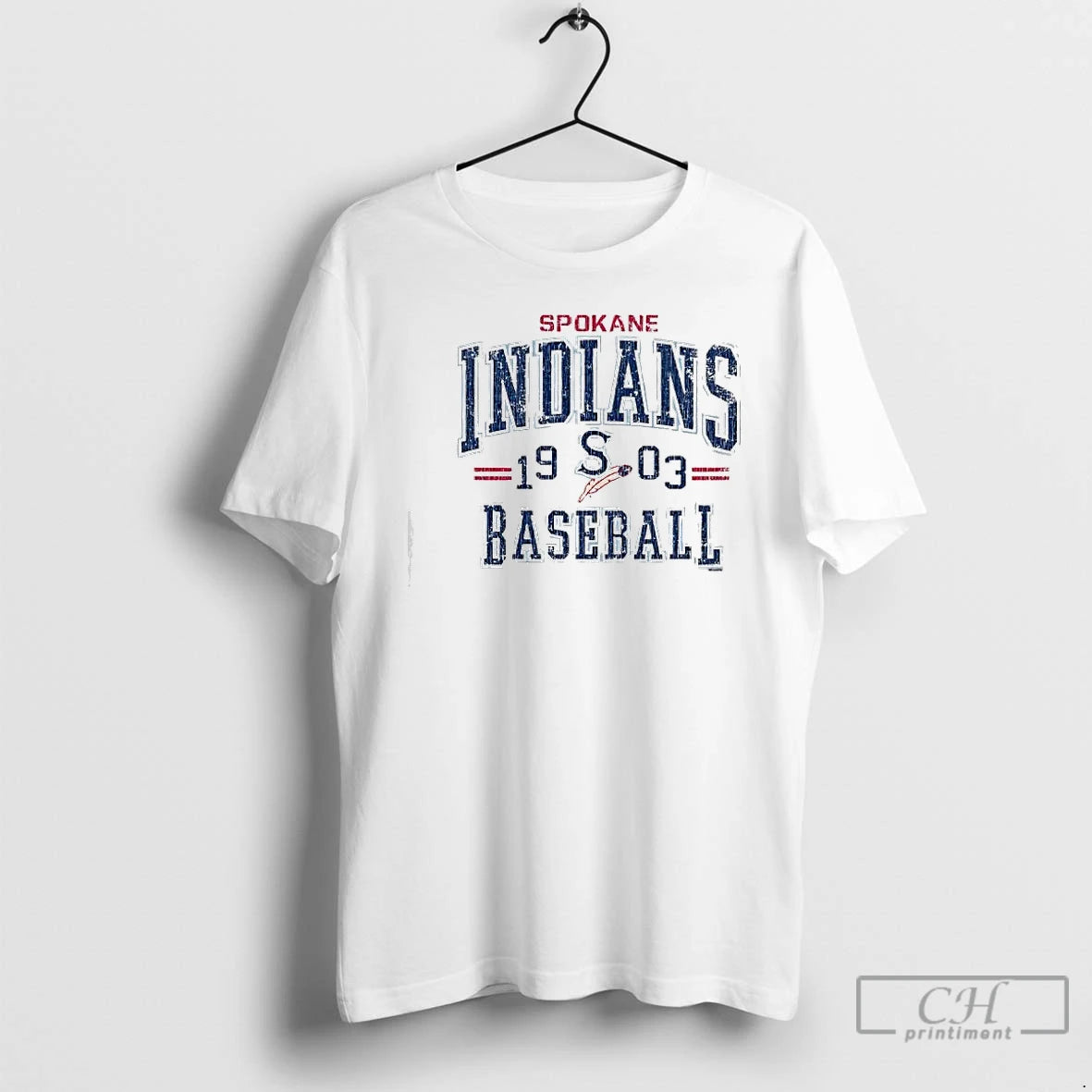 Classic Spokane Indians Ash Fortiflora Baseball 1903 - clothing by TeeHivey.com