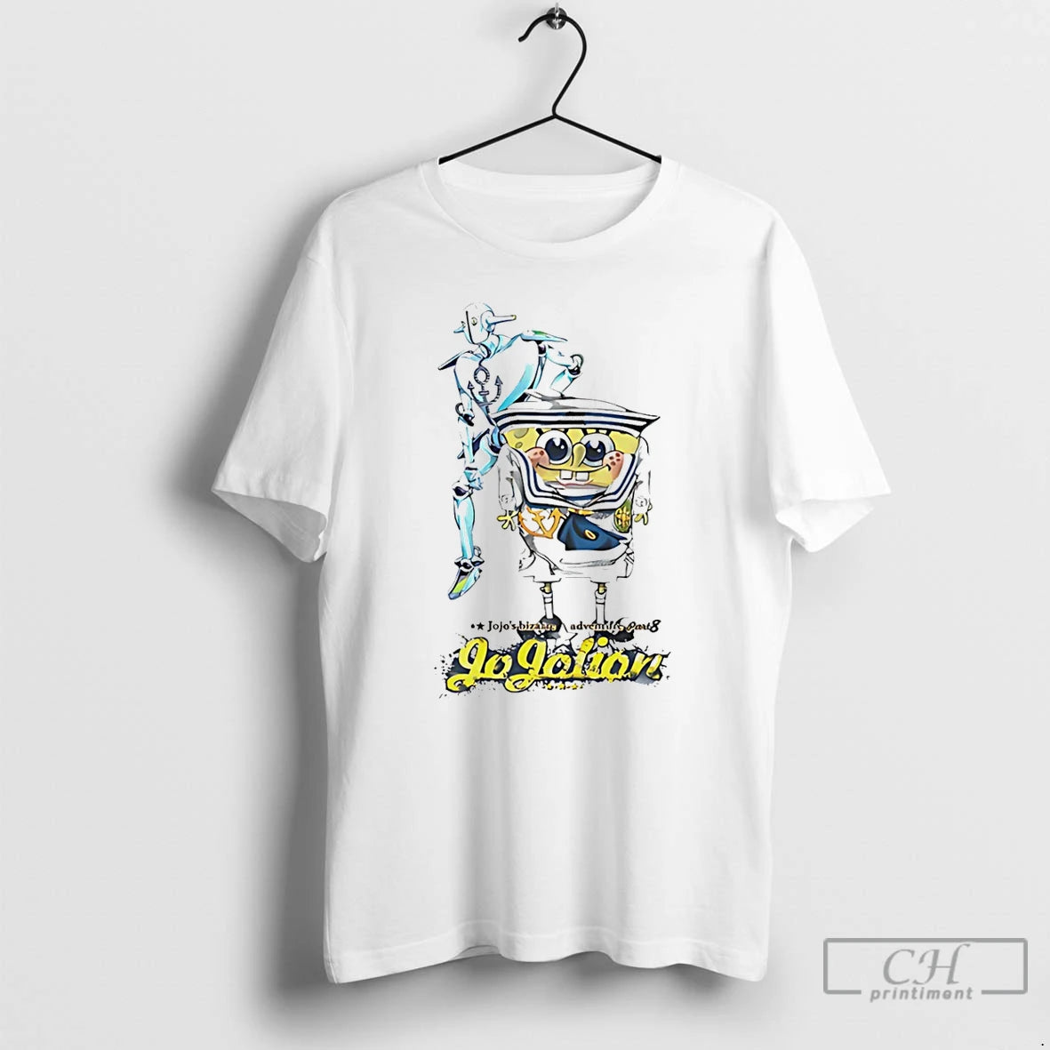 Classic Sponge Jojo Go Golion Cartoon - clothing by TeeHivey.com