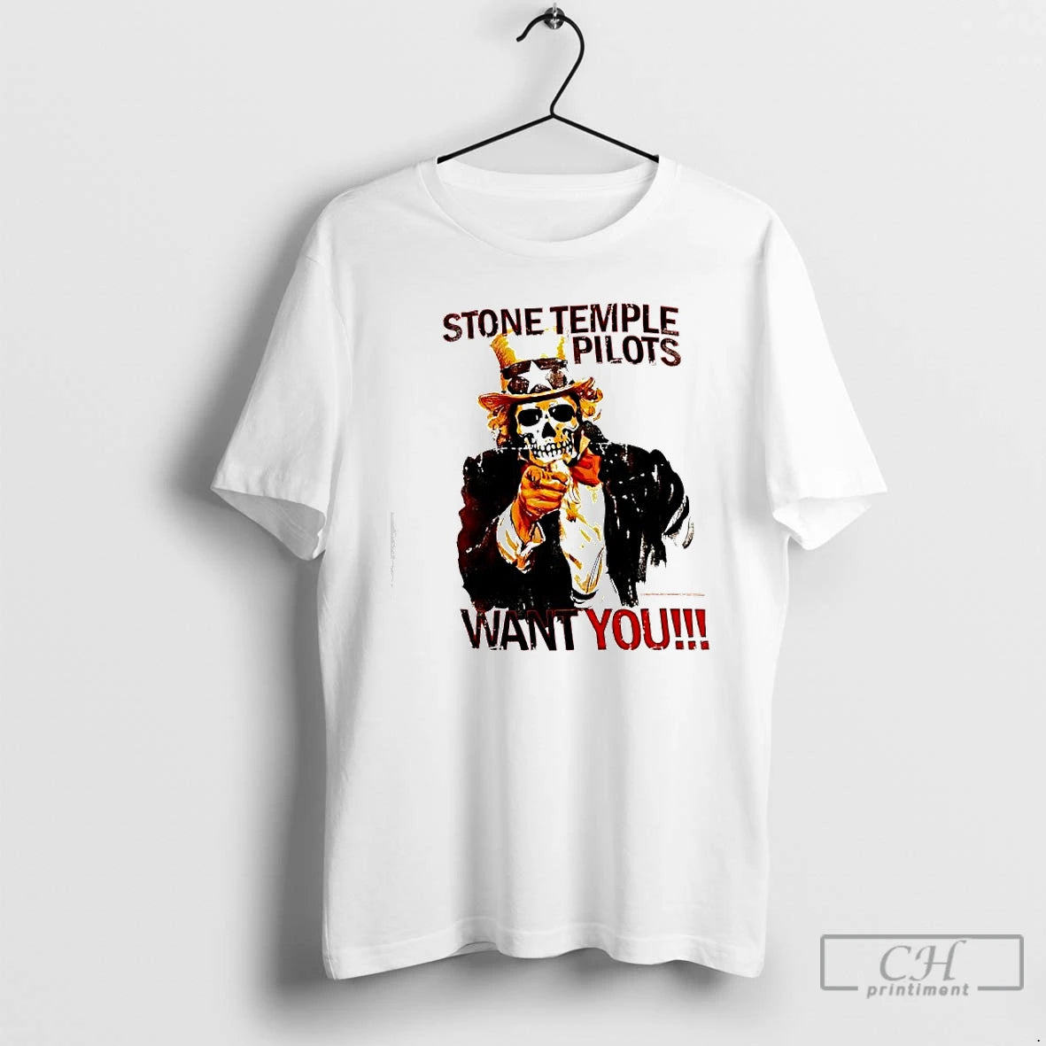 Classic Stone Temple Pilots Wants You Usa Skeleton - clothing by TeeHivey.com