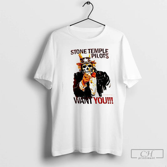 Classic Stone Temple Pilots Wants You Usa Skeleton - clothing by TeeHivey.com