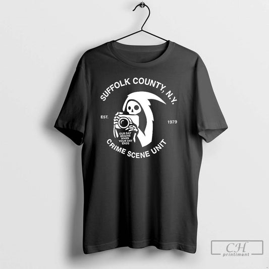 Classic Suffolk County Ny Crime Scene Unit T Shirts - clothing by TeeHivey.com
