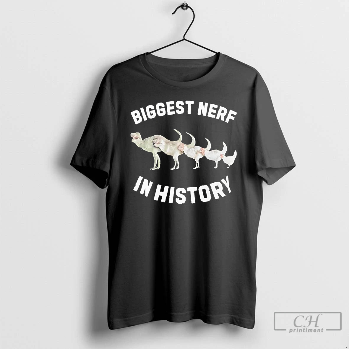Classic T Rex Biggest Nerf In History T Shirts - clothing by TeeHivey.com