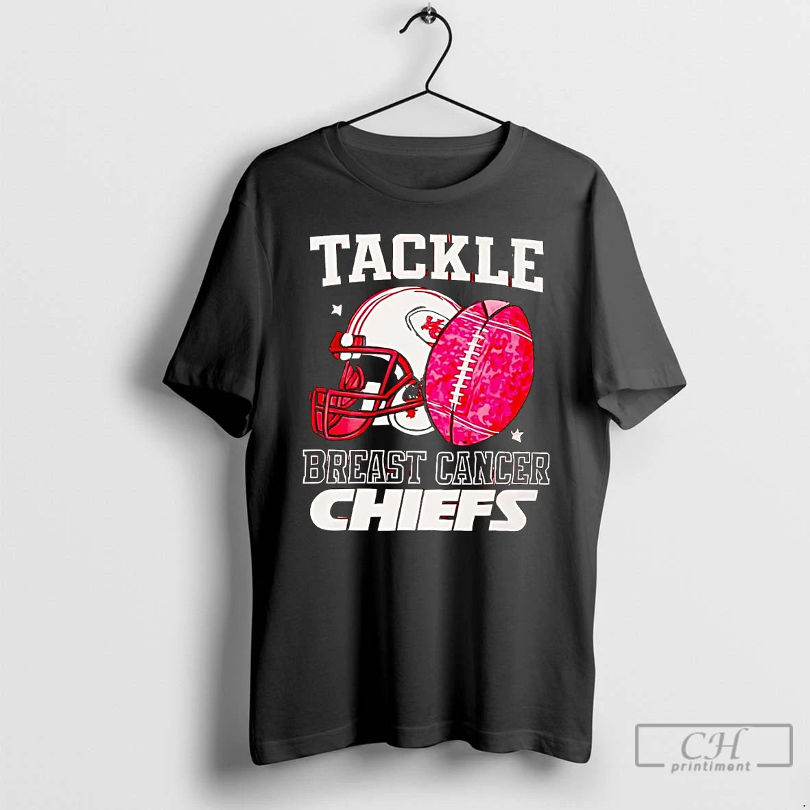 Classic Tackle Breast Cancer Kansas City Chiefs T Shirts - clothing by TeeHivey.com
