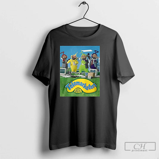 Classic Telemarketers X Teletubbies Parody - clothing by TeeHivey.com