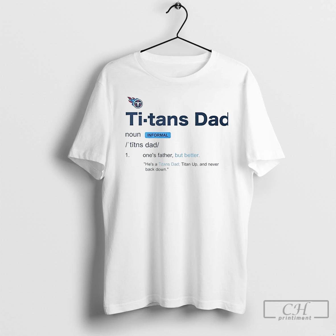 Classic Tennessee Titans Dad Definition Meaning T Shirts - clothing by TeeHivey.com