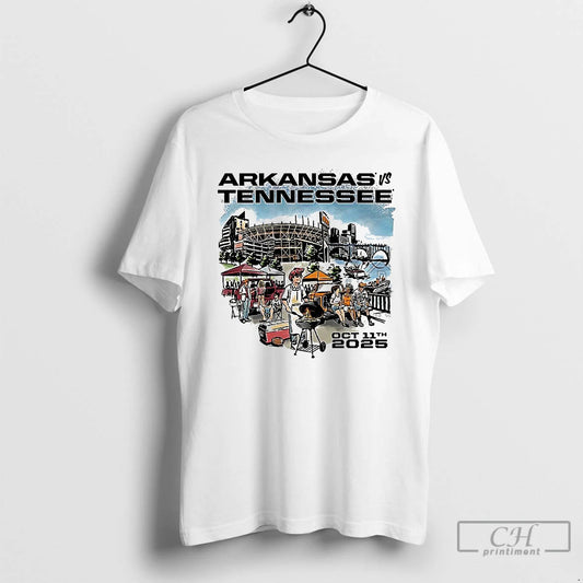 Classic Tennessee Vs Arkansas Game Day 2025 T Shirts - clothing by TeeHivey.com