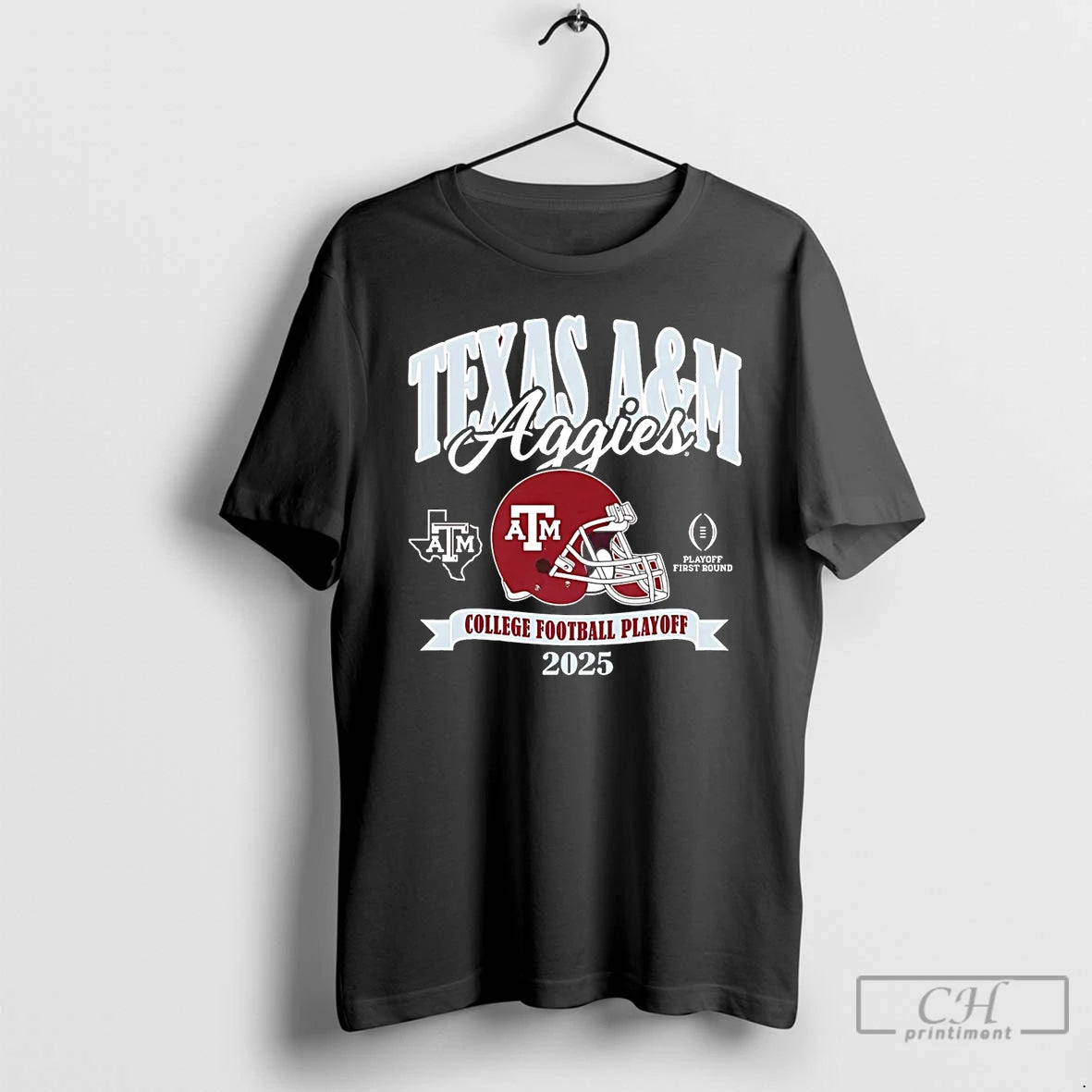 Classic Texas Am Aggies 2025 College Football Playoff Participant Helmet - clothing by TeeHivey.com