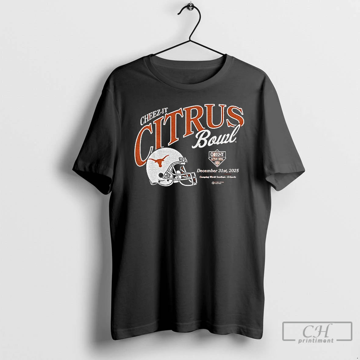 Classic Texas Longhorns Football 2025 Cheez It Citrus Bowl December 31st 2025 T Shirts Sweater - clothing by TeeHivey.com