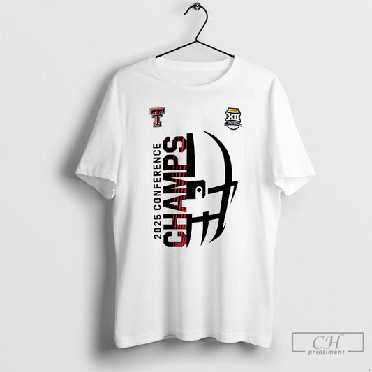 Classic Texas Tech Red Raiders 2025 Big 12 Conference Champs - clothing by TeeHivey.com
