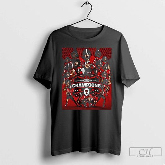 Classic Texas Tech Red Raiders Cfp 2025 Big 12 Football Champions - clothing by TeeHivey.com