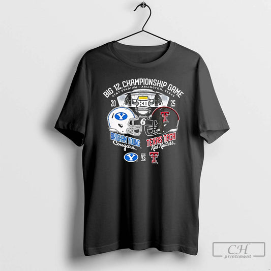 Classic Texas Tech Red Raiders X Byu Cougars Big 12 Championship 2025 T Shirts Sweater - clothing by TeeHivey.com