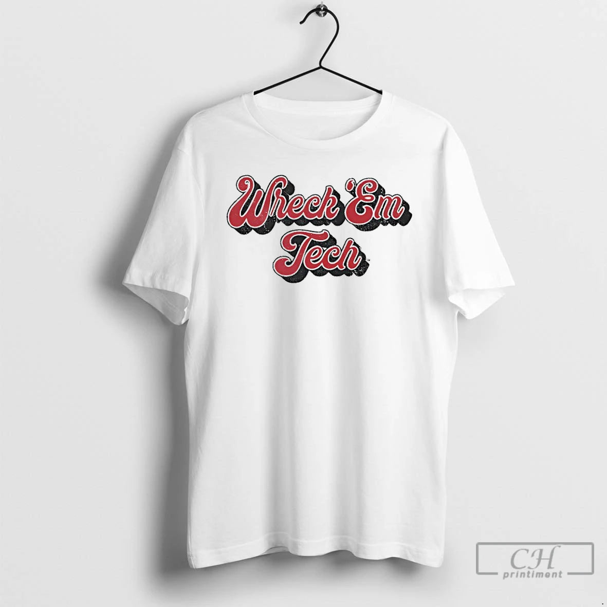 Classic Texas Tech Wreck Em Tech Script - clothing by TeeHivey.com