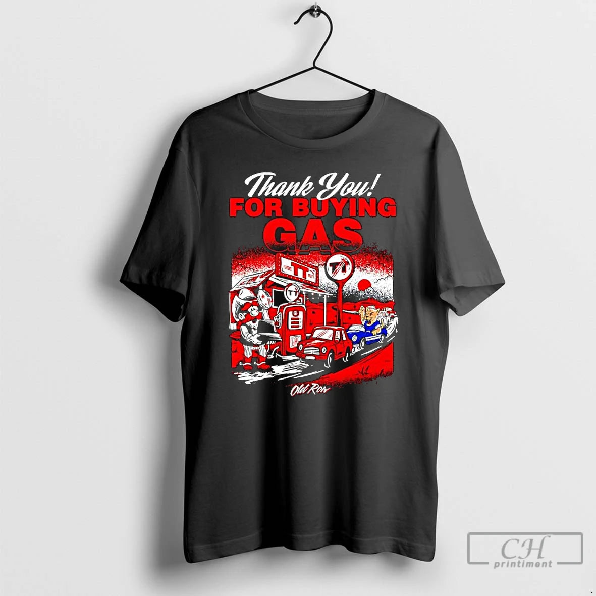 Classic Thank You For Buying Gas Texas Tech Graphic - clothing by TeeHivey.com