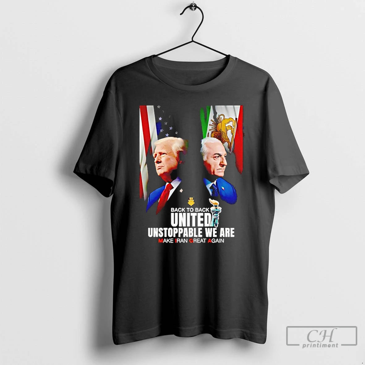 Classic Thank You Trump United Unstoppable We Are Make Iran Great Again T Shirts Sweater