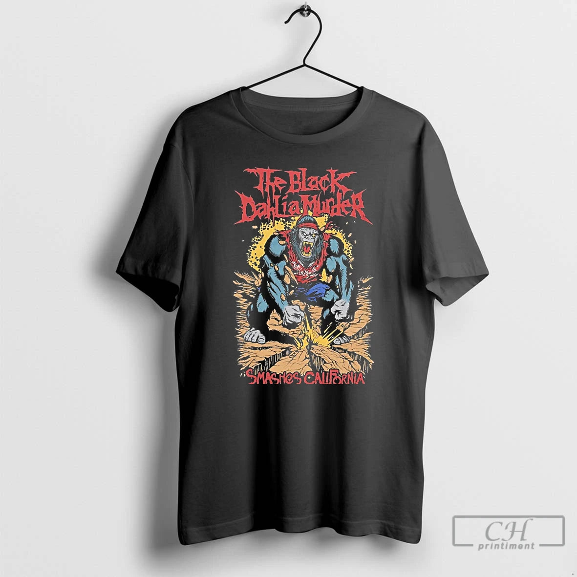 Classic The Black Dahlia Murder Smashes California T Shirts - clothing by TeeHivey.com