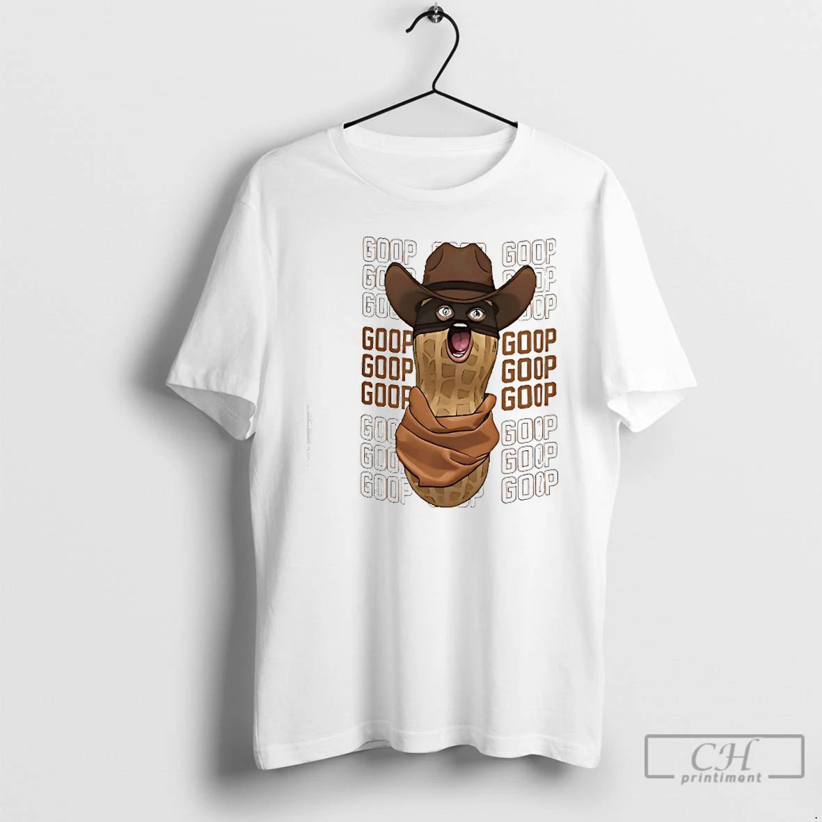 Classic The Burnt Peanut Cowboy Goop Goop Goop - clothing by TeeHivey.com