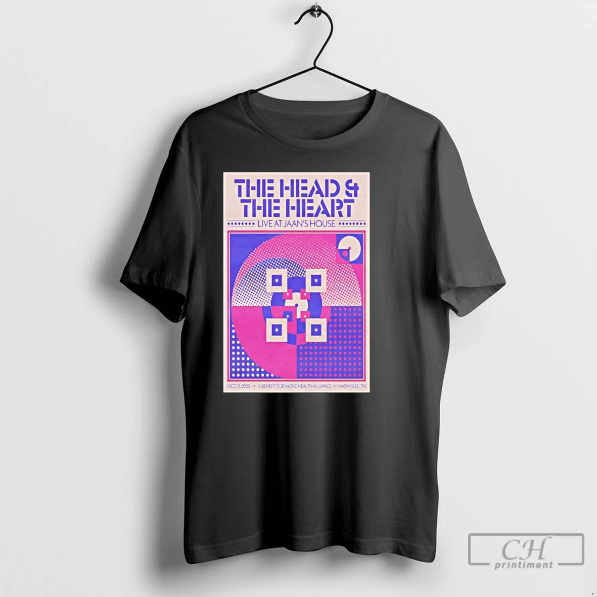 Classic The Head And The Heart October 11 2025 Nashville T Shirts - clothing by TeeHivey.com