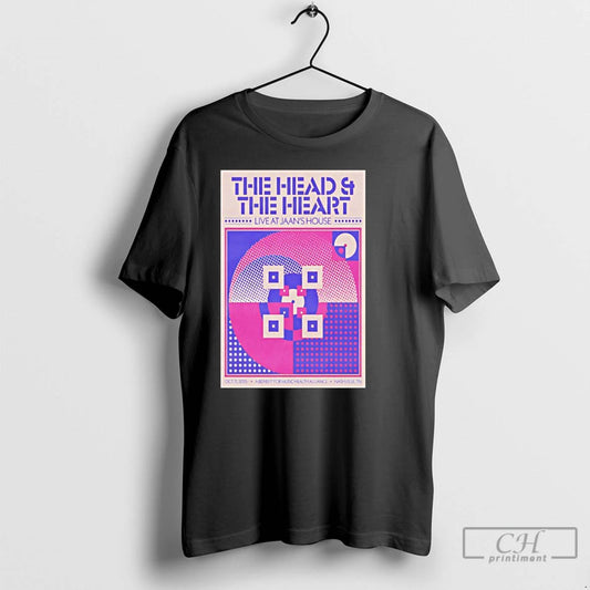Classic The Head And The Heart October 11 2025 Nashville T Shirts - clothing by TeeHivey.com