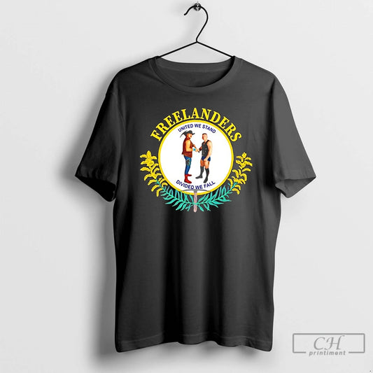 Classic The Prospector Wes Barker The Freelanders On The Kentucky Flag T Shirts - clothing by TeeHivey.com