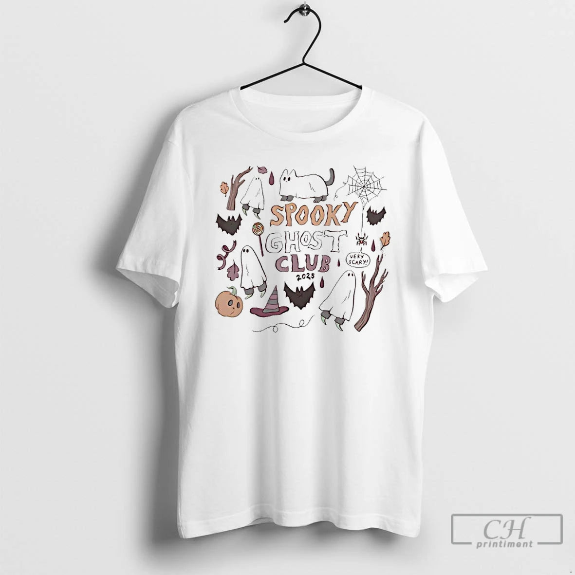 Classic The Sad Ghost Club Spooky Ghost Club T Shirts - clothing by TeeHivey.com