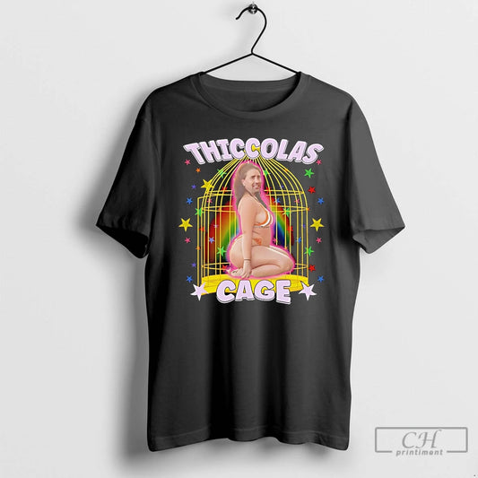 Classic Thiccolas Cagex Funny Meme - clothing by TeeHivey.com
