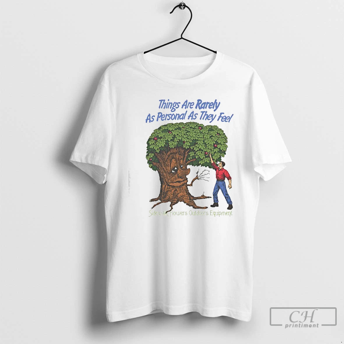 Classic Things Are Rarely As Personal As They Feel Sidewalk Flowers Outdoors Equipment T Shirts - clothing by TeeHivey.com