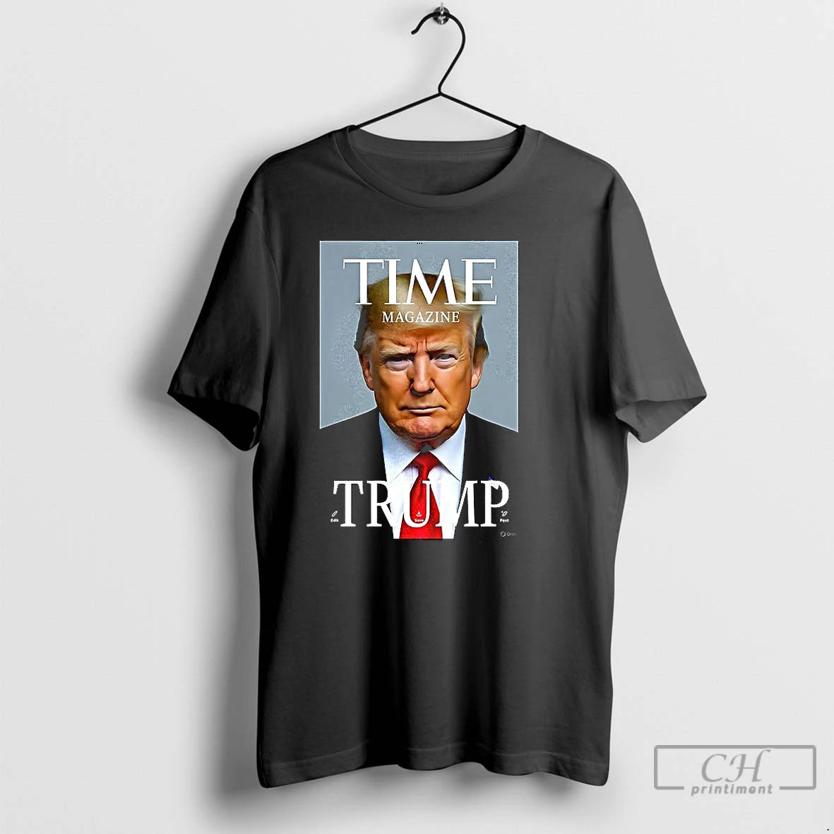 Classic Time Magazine Trump Portrait T Shirts - clothing by TeeHivey.com