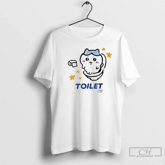 Classic Toilet Time Chikawa Meme - clothing by TeeHivey.com