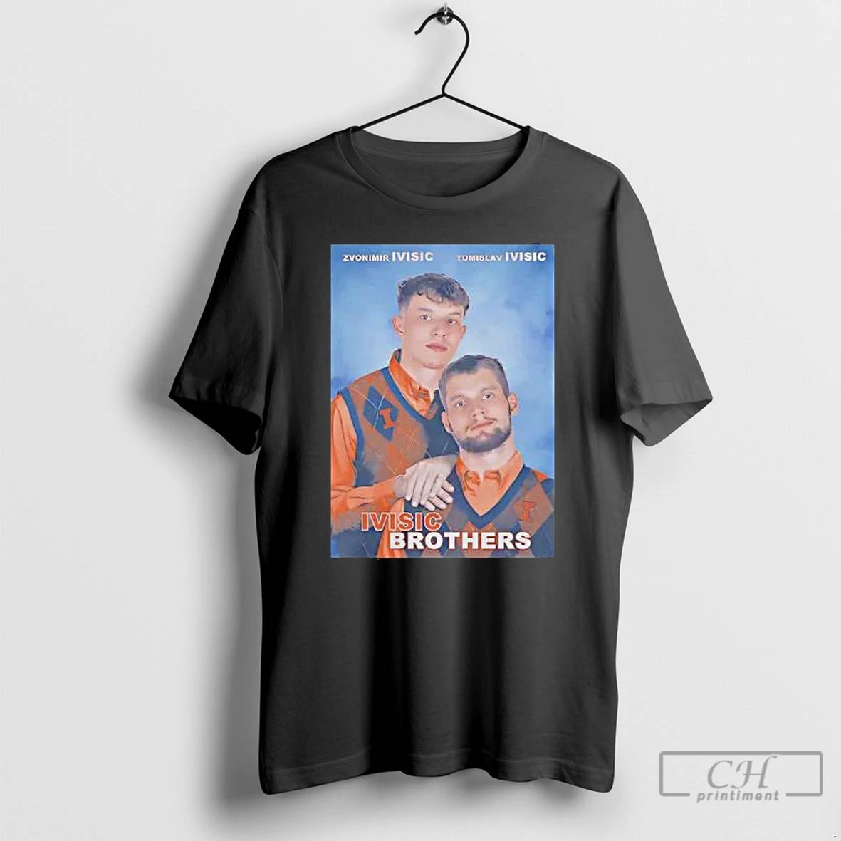 Classic Tomi And Zvonimir Ivisic Brothers Step Brothers Illinois Fighting Illini - clothing by TeeHivey.com