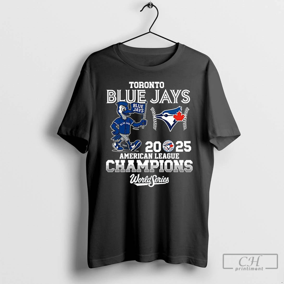 Classic Toronto Blue Jays Mascot 2025 Alcs American League Champions T Shirts - clothing by TeeHivey.com
