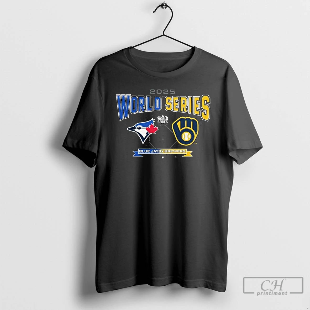 Classic Toronto Blue Jays Vs Milwaukee Brewers 2025 Mlb World Series Change Up Matchup Long - clothing by TeeHivey.com