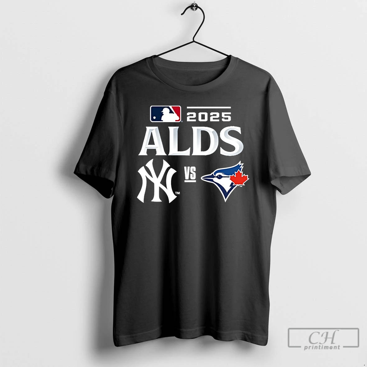 Classic Toronto Blue Jays Vs New York Yankees 2025 Mlb Alds Matchup T Shirts - clothing by TeeHivey.com