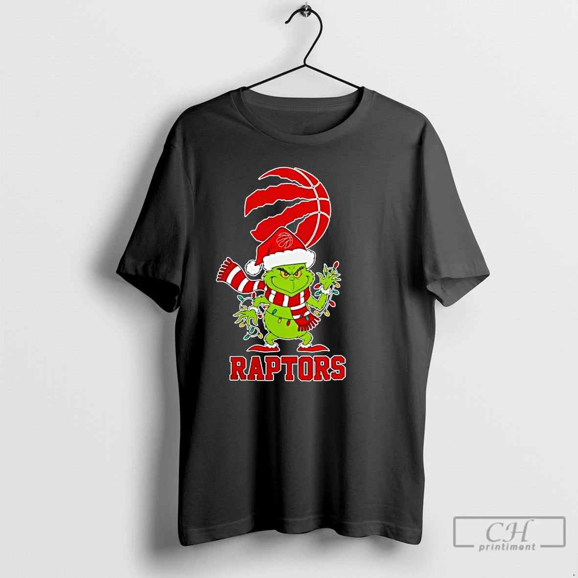 Classic Toronto Raptors X Grinch Santa Nba Christmas T Shirts - clothing by TeeHivey.com